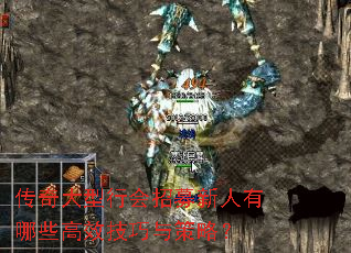 传奇大型行会招募新人有哪些高效<a href=