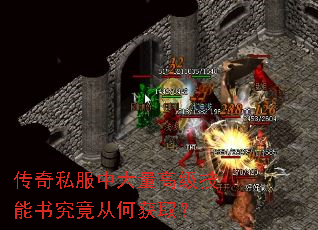 传奇私服中大量高级技能书究竟从何获取? 传奇私服中大量高级技能书究竟从何获取?