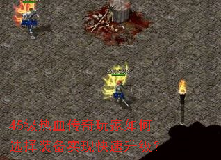 45级热血传奇玩家如何选择装备实现快速升级? 45级热血传奇玩家如何选择装备实现快速升级?