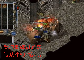 想冲刺练级的法师就从牛5开始吧? 想冲刺练级的法师就从牛5开始吧?