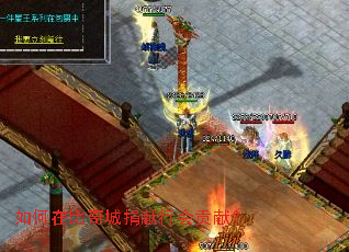 如何在比奇城捐献行会贡献? 如何在比奇城捐献行会贡献?