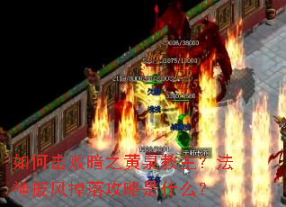 如何击败暗之黄泉教主?法神披风掉落攻略是什么? 如何击败暗之黄泉教主?法神披风掉落攻略是什么?