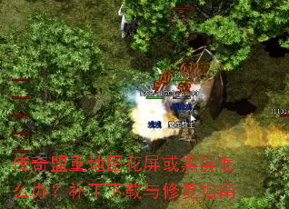 传奇盟重地图花屏或黑屏怎么办?补丁下载与修复指南 传奇盟重地图花屏或黑屏怎么办?补丁下载与修复指南