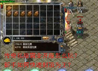 传奇私服霸业开服怎么玩?新手如何快速封顶为王? 传奇私服霸业开服怎么玩?新手如何快速封顶为王?