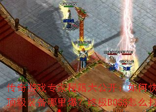 ������Ϸר���ؼ��󹫿�����ο��ٳ弶������װ�����ﱬ���ռ�BOSS��ô��