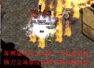 如何征战玛法大陆?天剑录私服横刀立马傲视群雄完美攻略指南 如何征战玛法大陆?天剑录私服横刀立马傲视群雄完美攻略指南