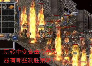 玩转中变合击传奇私服有哪些制胜策略? 玩转中变合击传奇私服有哪些制胜策略?