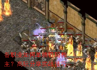 各职业如何单挑祖玛教主?高玩分享实战技巧 各职业如何单挑祖玛教主?高玩分享实战技巧