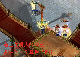 道士单挑大BOSS必备技巧,你掌握了吗? 道士单挑大BOSS必备技巧,你掌握了吗?