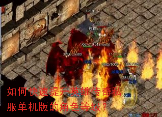 如何快速提升英雄传奇私服单机版的角色等级? 如何快速提升英雄传奇私服单机版的角色等级?