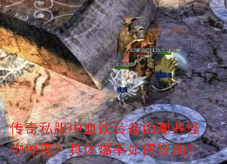 传奇私服中血饮装备由哪些怪物掉落?具体爆率如何查询? 传奇私服中血饮装备由哪些怪物掉落?具体爆率如何查询?