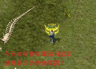 今天如何像军事演习般高效部署你的传奇军团? 今天如何像军事演习般高效部署你的传奇军团?