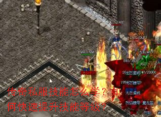 传奇私服技能怎么学?如何快速提升技能等级? 传奇私服技能怎么学?如何快速提升技能等级?