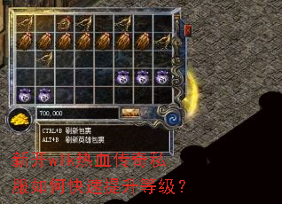 新开wlk热血传奇私服如何快速提升等级? 新开wlk热血传奇私服如何快速提升等级?