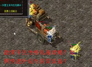 跪求平民传奇私服攻略?如何快速升级与获取装备? 跪求平民传奇私服攻略?如何快速升级与获取装备?