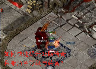 如何快速提升06版传奇私服角色等级与装备? 如何快速提升06版传奇私服角色等级与装备?