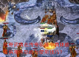 比奇药店在传奇私服中具体能提供哪些功能与使用技巧? 比奇药店在传奇私服中具体能提供哪些功能与使用技巧?