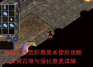 传奇私服法师兽灵术使用攻略?如何召唤与强化兽灵详解 传奇私服法师兽灵术使用攻略?如何召唤与强化兽灵详解