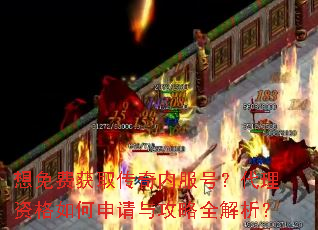 想免费获取传奇内服号?代理资格如何申请与攻略全解析? 想免费获取传奇内服号?代理资格如何申请与攻略全解析?