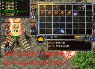 如何选择盛大热血传奇私服手机版中的最佳职业? 如何选择盛大热血传奇私服手机版中的最佳职业?