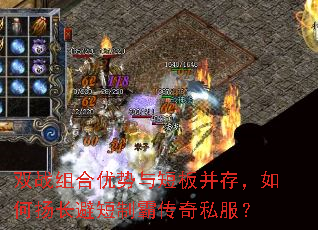 双战组合优势与短板并存,如何扬长避短制霸传奇私服? 双战组合优势与短板并存,如何扬长避短制霸传奇私服?