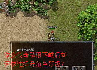 微变传奇私服下载后如何快速提升角色等级? 微变传奇私服下载后如何快速提升角色等级?