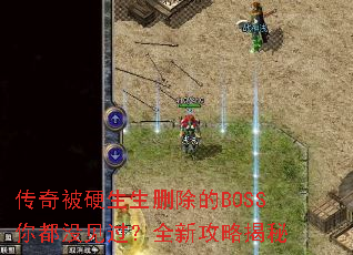 传奇被硬生生删除的BOSS你都没见过?全新攻略揭秘 传奇被硬生生删除的BOSS你都没见过?全新攻略揭秘