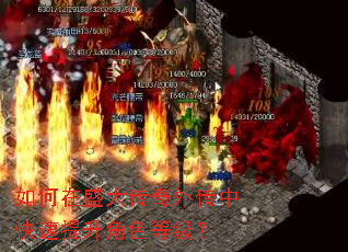 如何在盛大传奇外传中快速提升角色等级? 如何在盛大传奇外传中快速提升角色等级?
